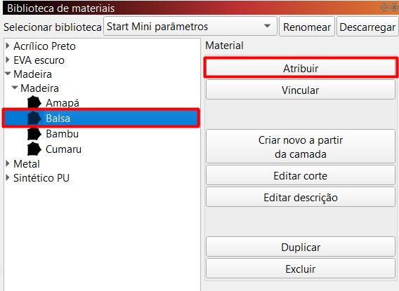 Imagem 6. Atribua o parâmetro à camada.