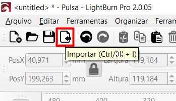 Imagem 1. Importando dispositivo.