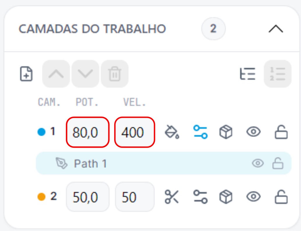 Imagem 10. Inserindo parâmetros.